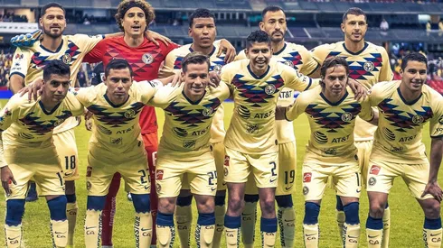 Formación de América vs Pachuca.