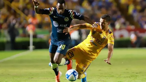 América visitando a Tigres en el 'Volcán'.