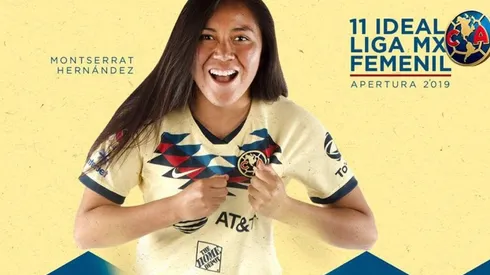 Monserrat en el once ideal de la Femenil.