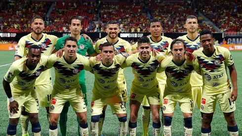 Formación de América ante Atlanta United.
