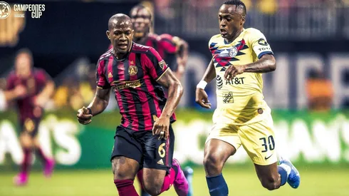América enfrentando al Atlanta United.