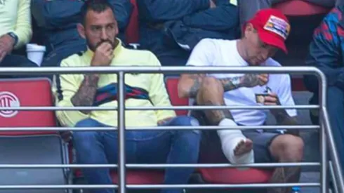 Emanuel Aguilera y Nicolás Castillo en el Nemesio Diez.