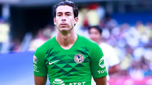 Óscar Jiménez en el partido ante Tijuana.