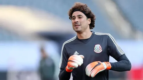 Guillermo Ochoa en la Selección Mexicana.