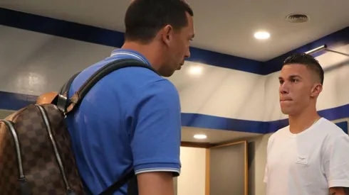 Así fue el reencuentro entre Marche y Uribe en Porto