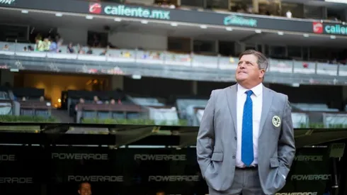 Miguel Herrera en el partido ante Tijuana.