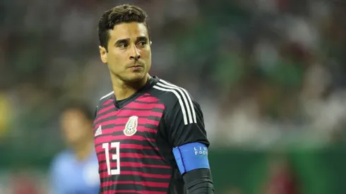 Guillermo Ochoa en la Selección Mexicana.