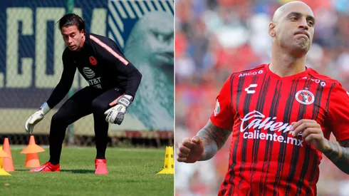 Óscar Jiménez y Ariel Nahuelpan.