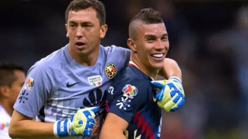 Agustín Marchesín y Mateus Uribe.