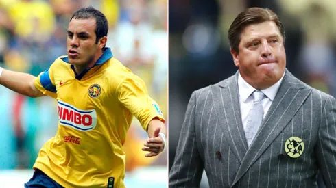 Cuauhtémoc Blanco y Miguel Herrera.