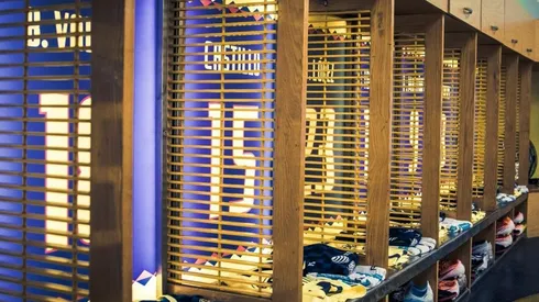 El vestuario del Estadio Azteca ya está listo