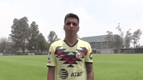 Leonel López en las instalaciones de Coapa.