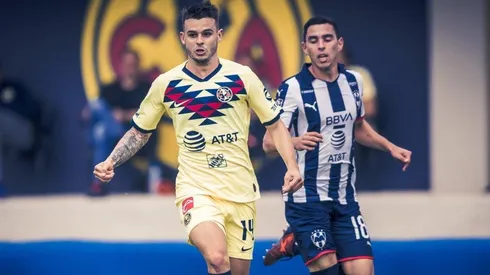 Nicolás Benedetti en el partido de las Fuerzas Básicas.