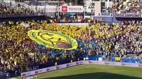 Afición de América en Estados Unidos.