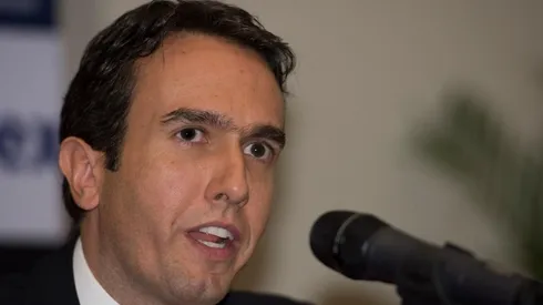 Francisco Suniaga en conferencia de prensa.