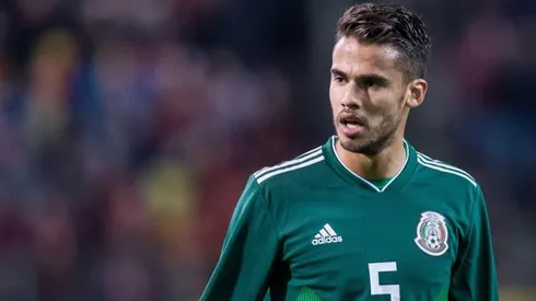 Diego Reyes en la Selección Mexicana.