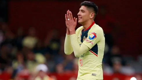 Edson Álvarez en el partido de América.