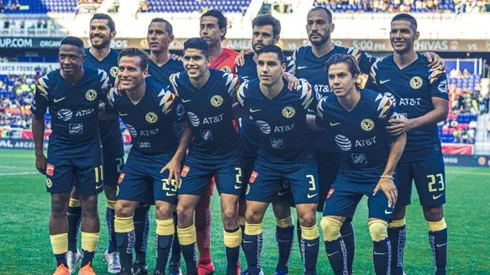 Formación de América ante Boca Juniors.