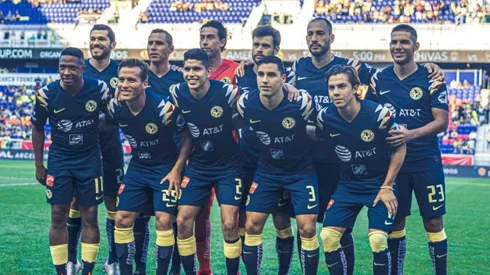 Formación de América vs Boca Juniors.