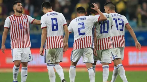Bruno Valdez en la Selección Paraguaya.