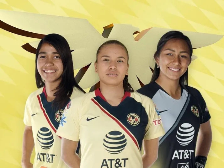 Tres jugadoras de América dirán presente en el Tri Femenil