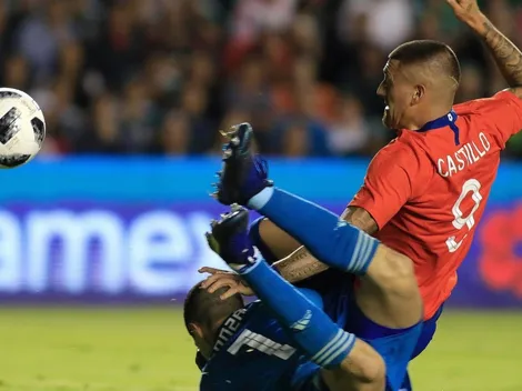 Nico Castillo entró al final en revés de Chile