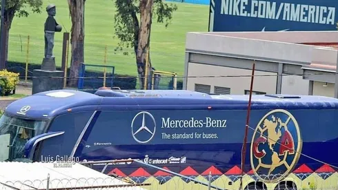 Nuevo autobús del América.