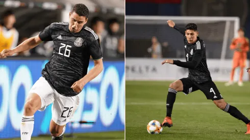 Jorge Sánchez y Edson Álvarez.