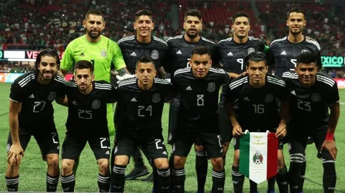 Equipo titular en el partido ante Venezuela.