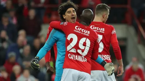 Guillermo Ochoa en el Standard Lieja.