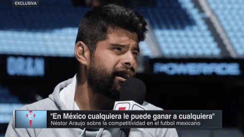 Néstor Araujo en una entrevista exclusiva.