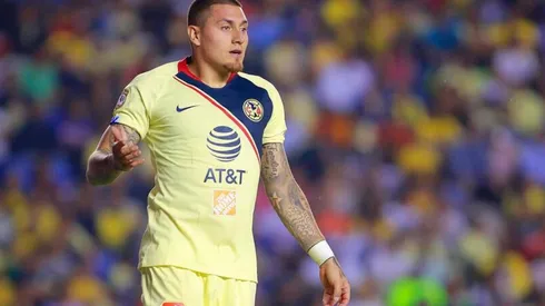 Nicolás Castillo en el partido ante León.