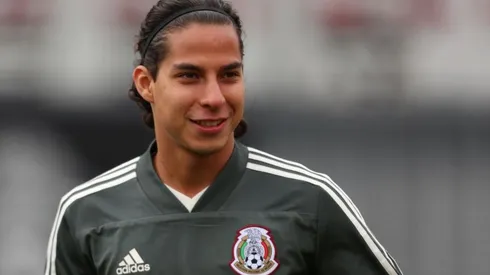 Diego Lainez en la Selección Mexicana.