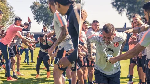 Las Águilas celebraron los cumpleaños de Ibargüen y Ménez