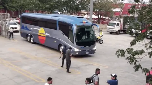 Llegada de América al Luis Pirata Fuente.