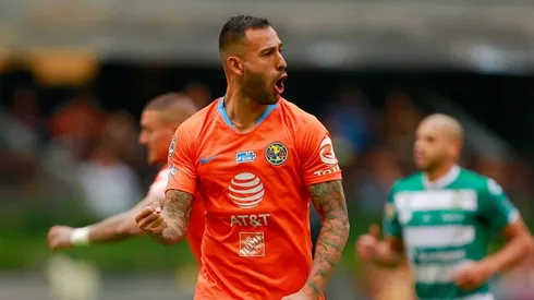 Aguilera anotó el 1-0.