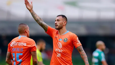 Aguilera anotó el único gol del partido.