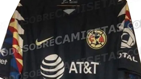 Los detalles del jersey de visita filtrado del América