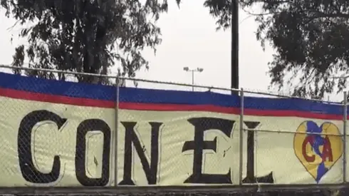 Agradecimiento de los aficionados en la manta.