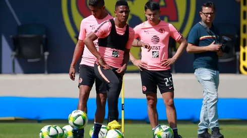 América regresó a los entrenamientos con cuatro ausentes