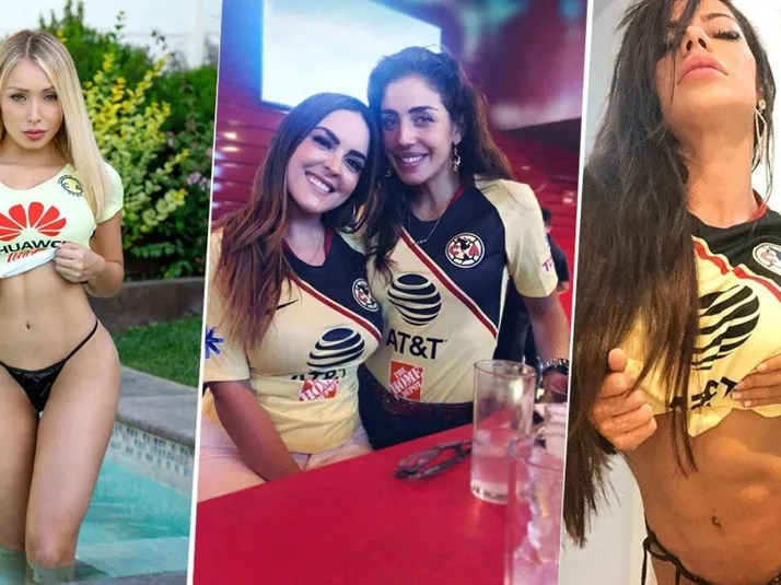 Las musas del América festejaron la Copa MX
