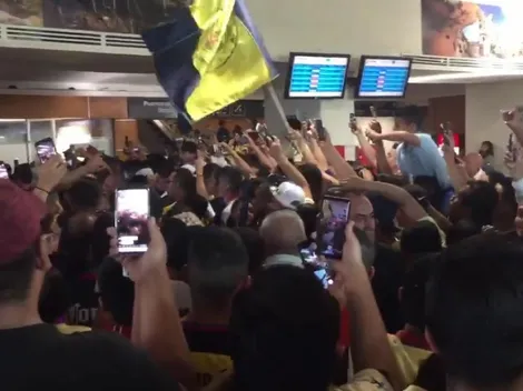 Video: Así fue el recibimiento al América en Juárez