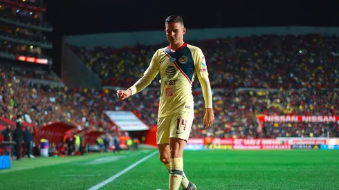 Nicolás Benedetti en el Estadio Caliente.