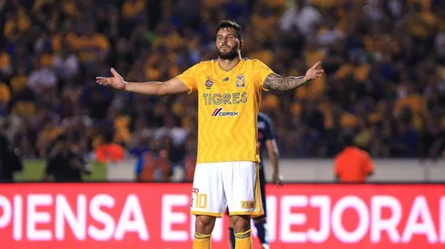André-Pierre Gignac en el partido frente al América.