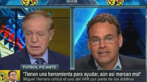 El comentarista de ESPN aseguró que Herrera quiere predisponer el VAR a su favor