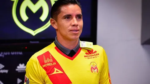 Efraín Velarde en su presentación en Morelia.