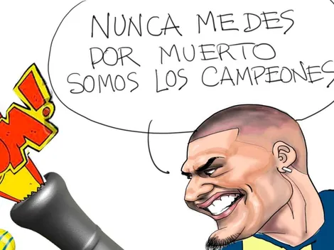 El Cartón de Édgar: "Rescata el empate sobre la hora"