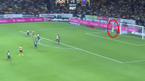 Agustín Marchesín frente a Monarcas Morelia.