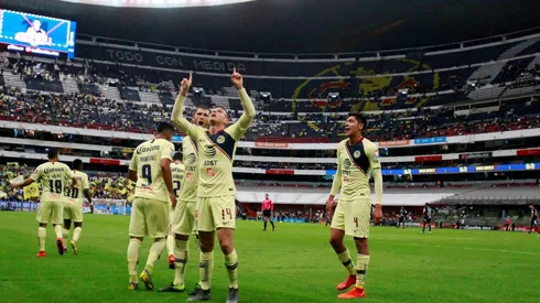 El colombiano anotó su primer gol con las Águilas