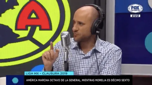 Alberto Lati en Fox Sports Radio MX.